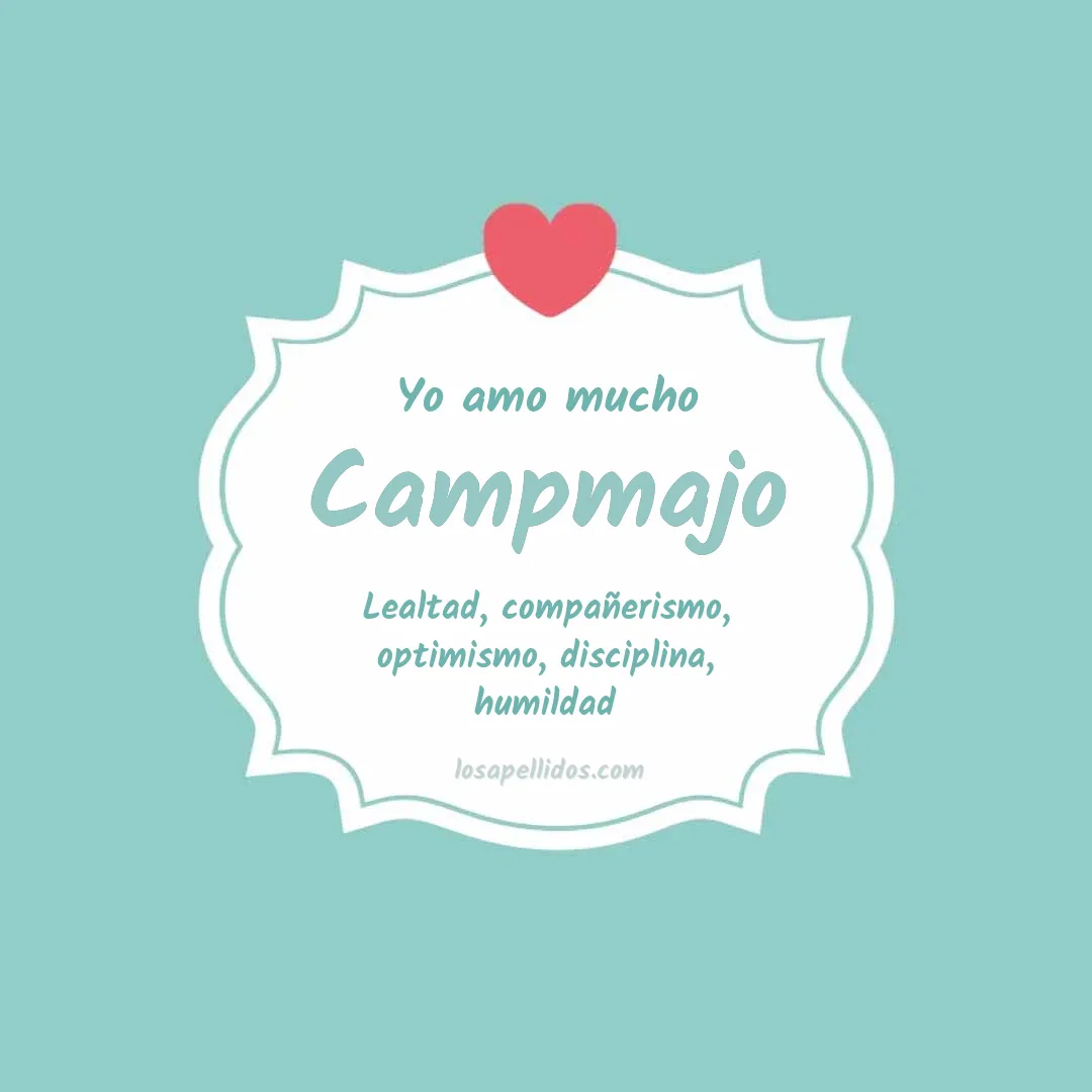 Yo amo mucho Campmajo