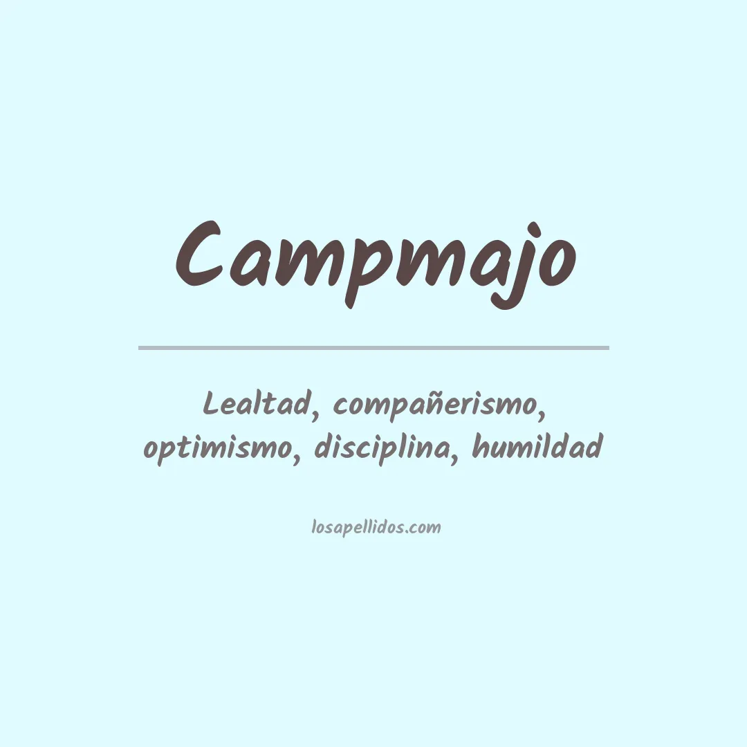 Apellido Campmajo