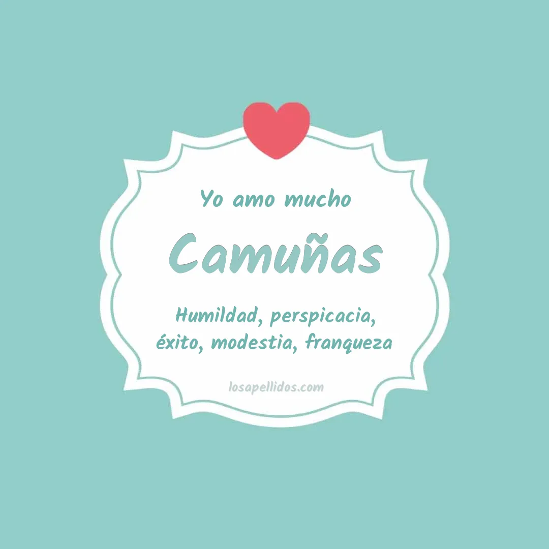 Yo amo mucho Camuñas