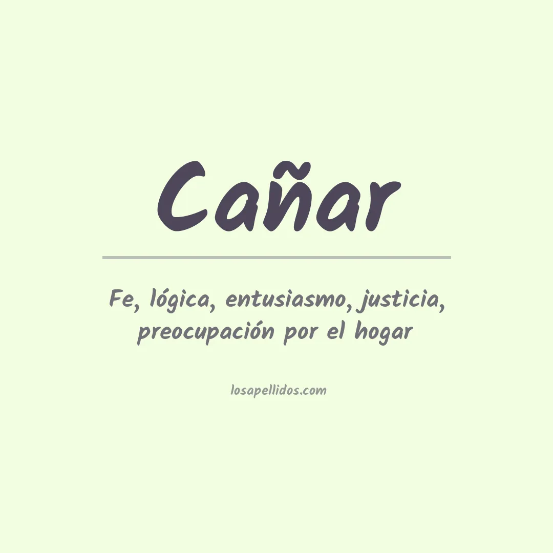Apellido Cañar