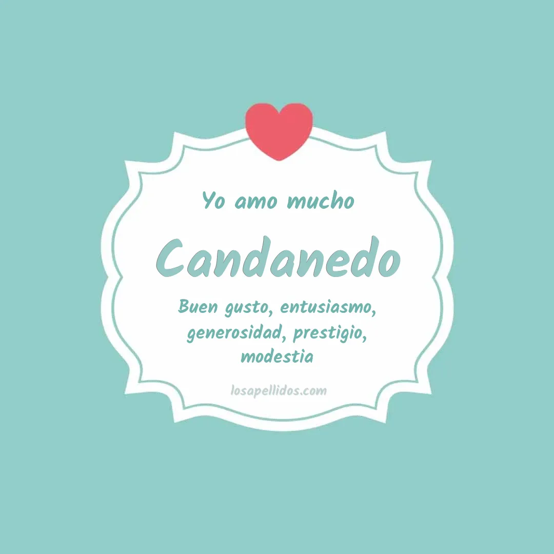 Yo amo mucho Candanedo