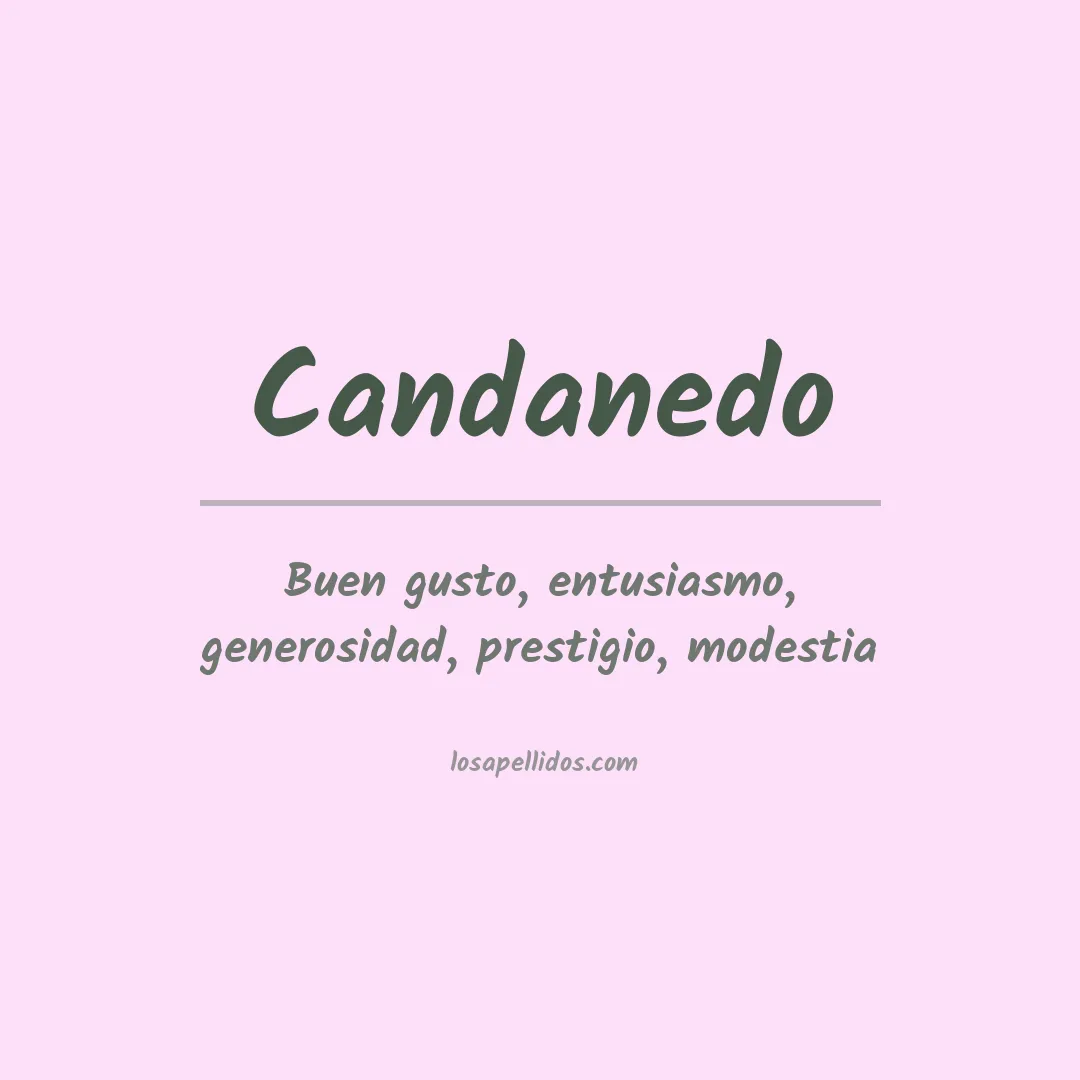 Apellido Candanedo