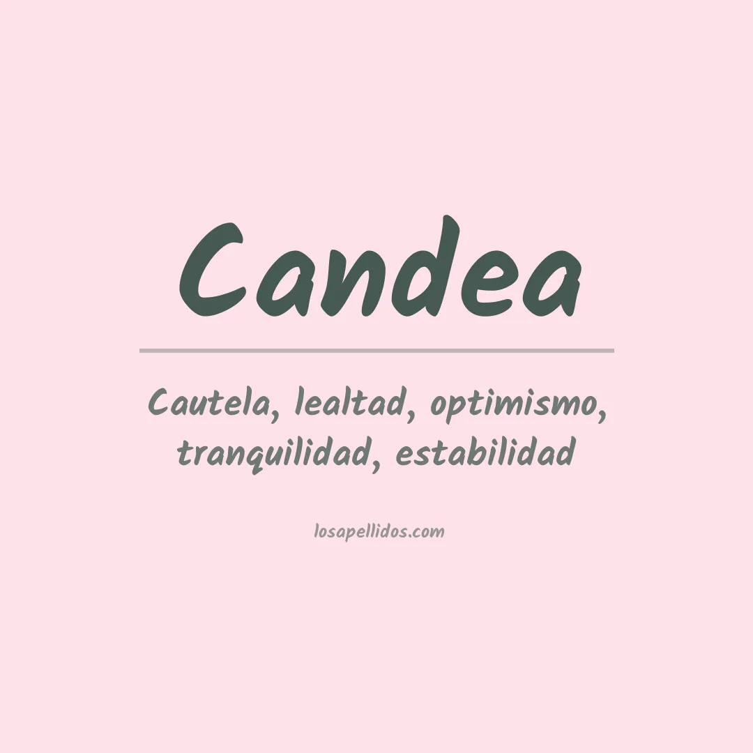 Apellido Candea