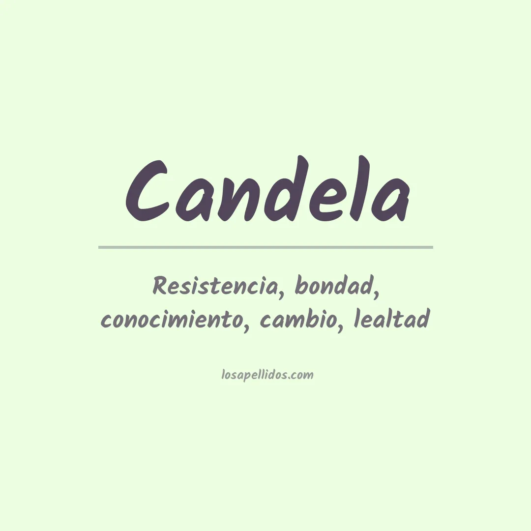 Apellido Candela