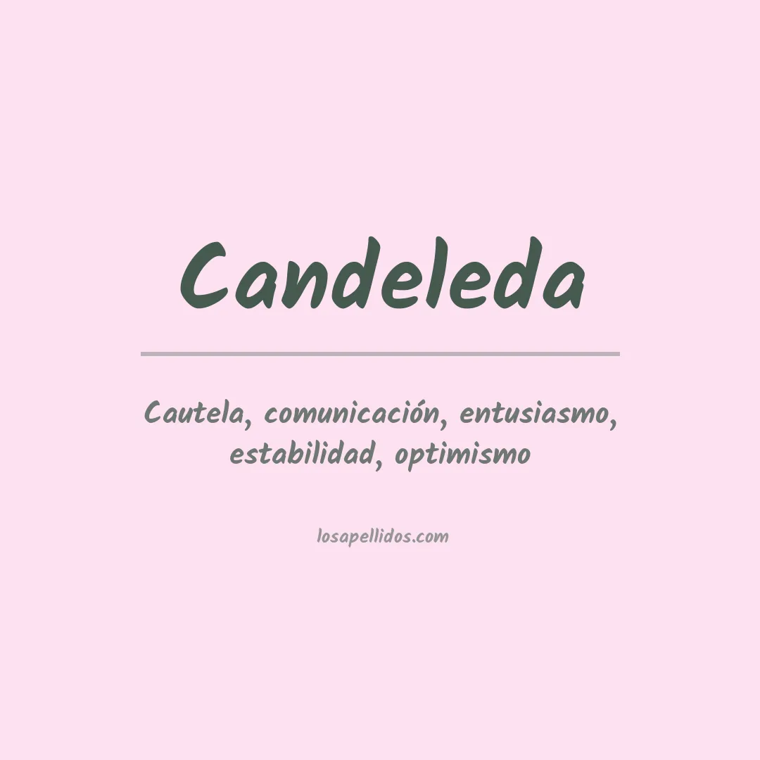 Apellido Candeleda