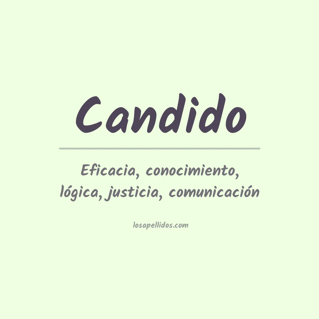 Apellido Candido