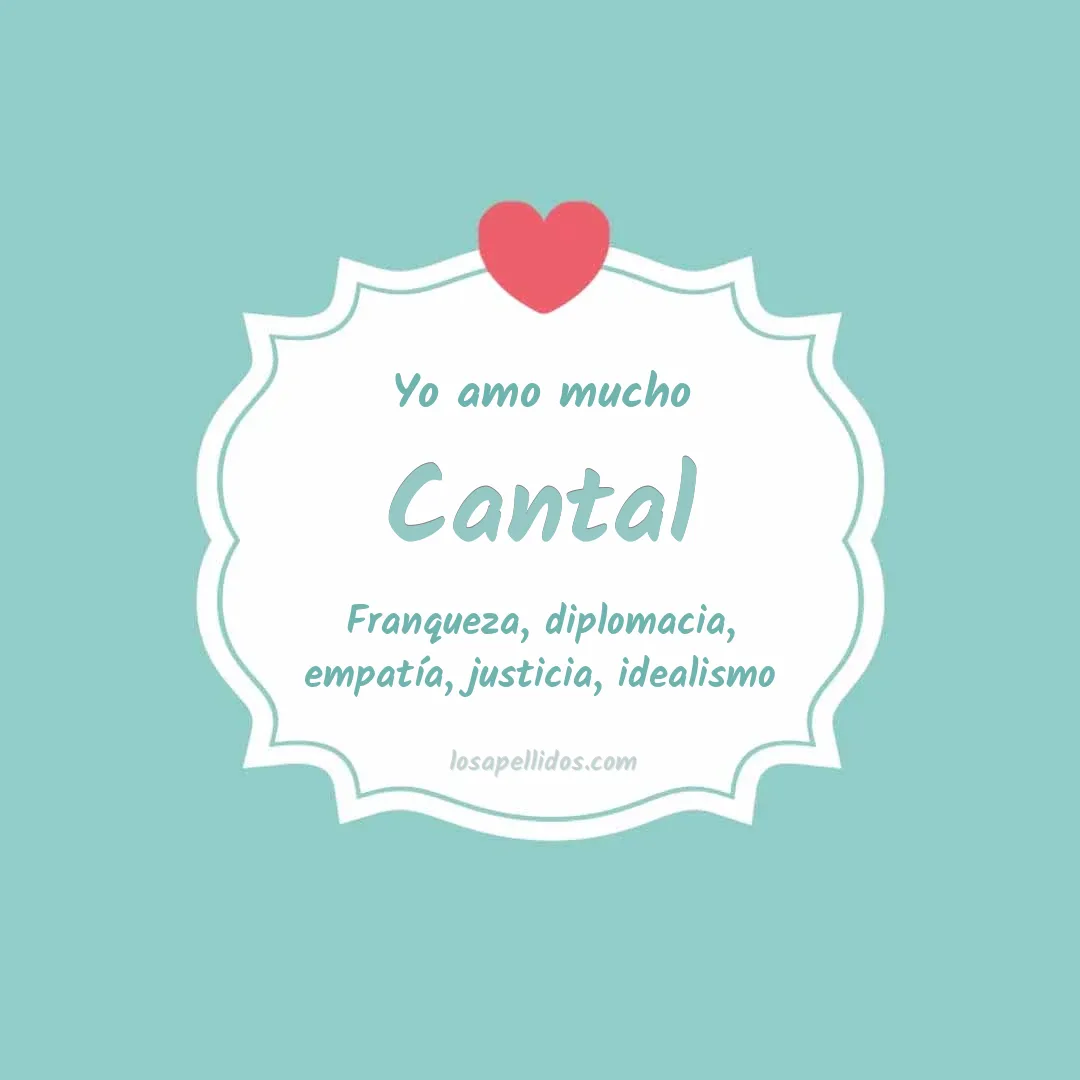 Yo amo mucho Cantal