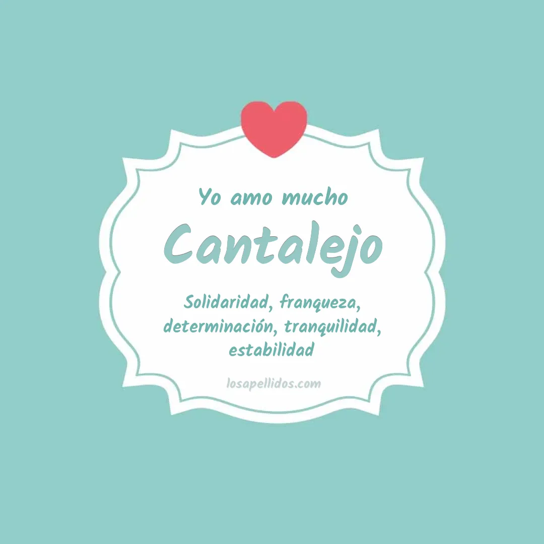 Yo amo mucho Cantalejo