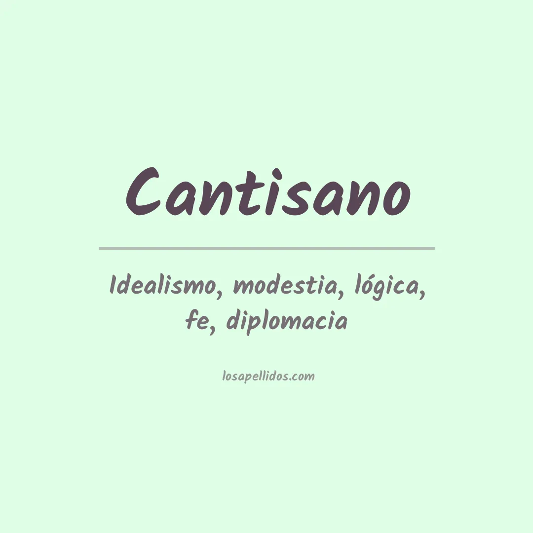 Apellido Cantisano