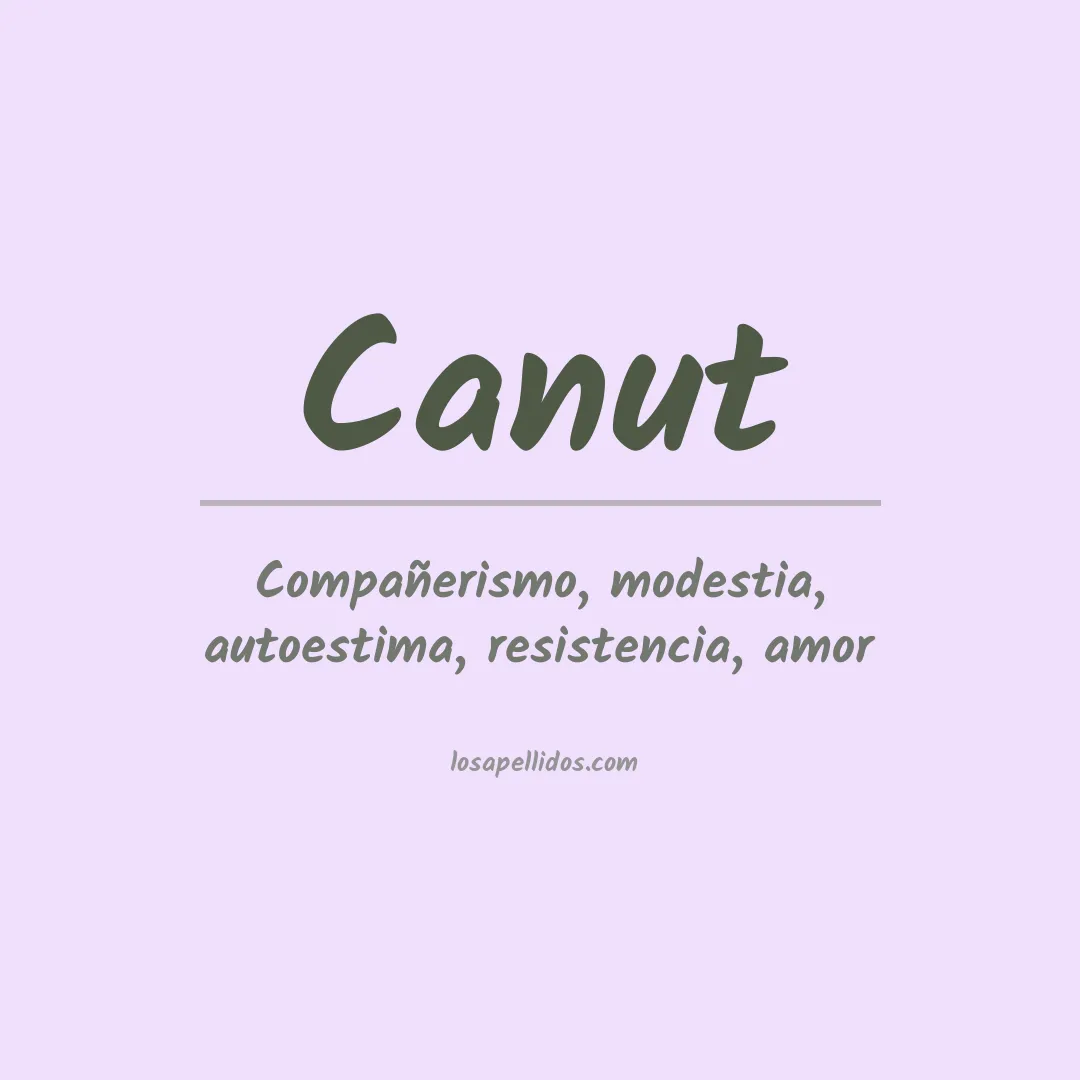 Apellido Canut