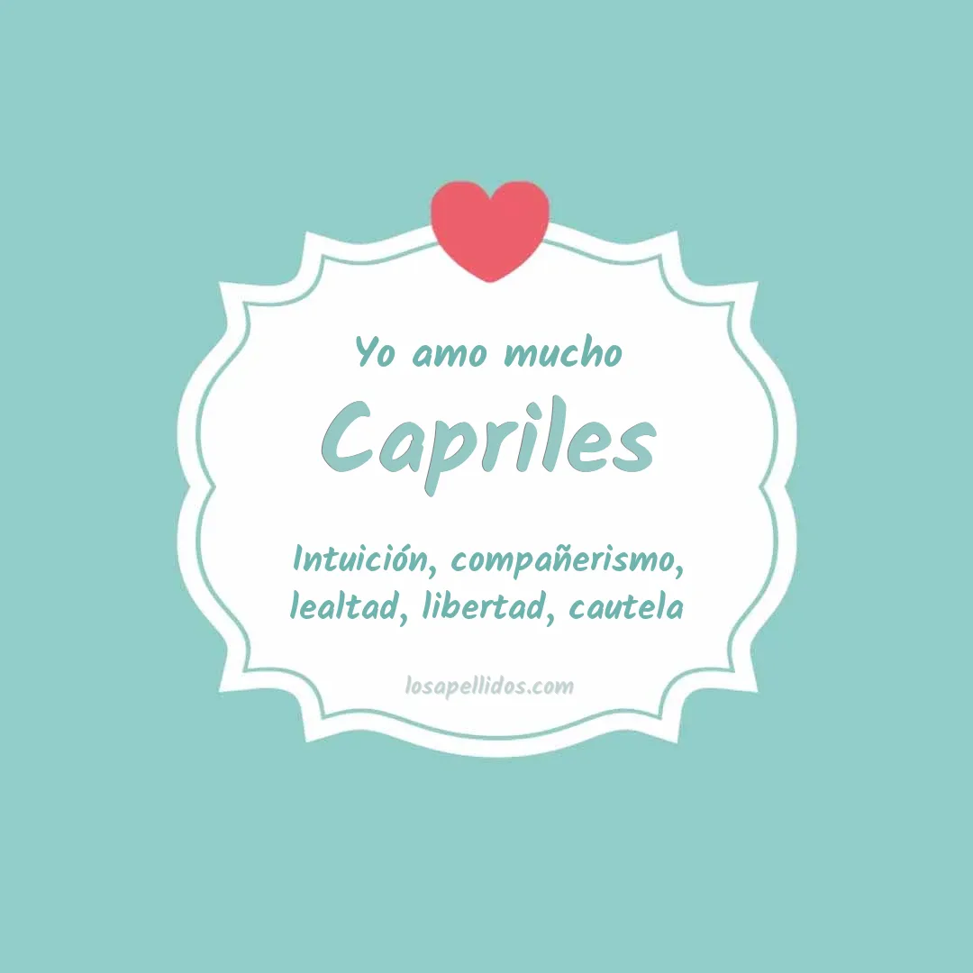 Yo amo mucho Capriles