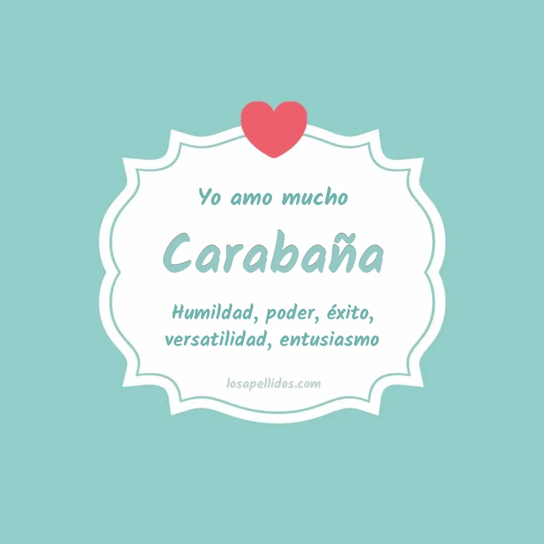 Yo amo mucho Carabaña