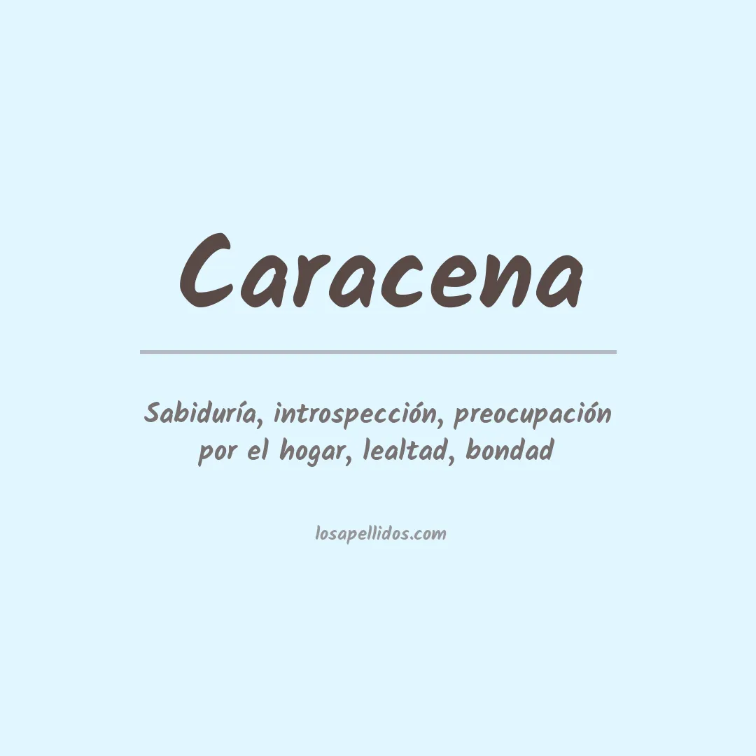 Apellido Caracena
