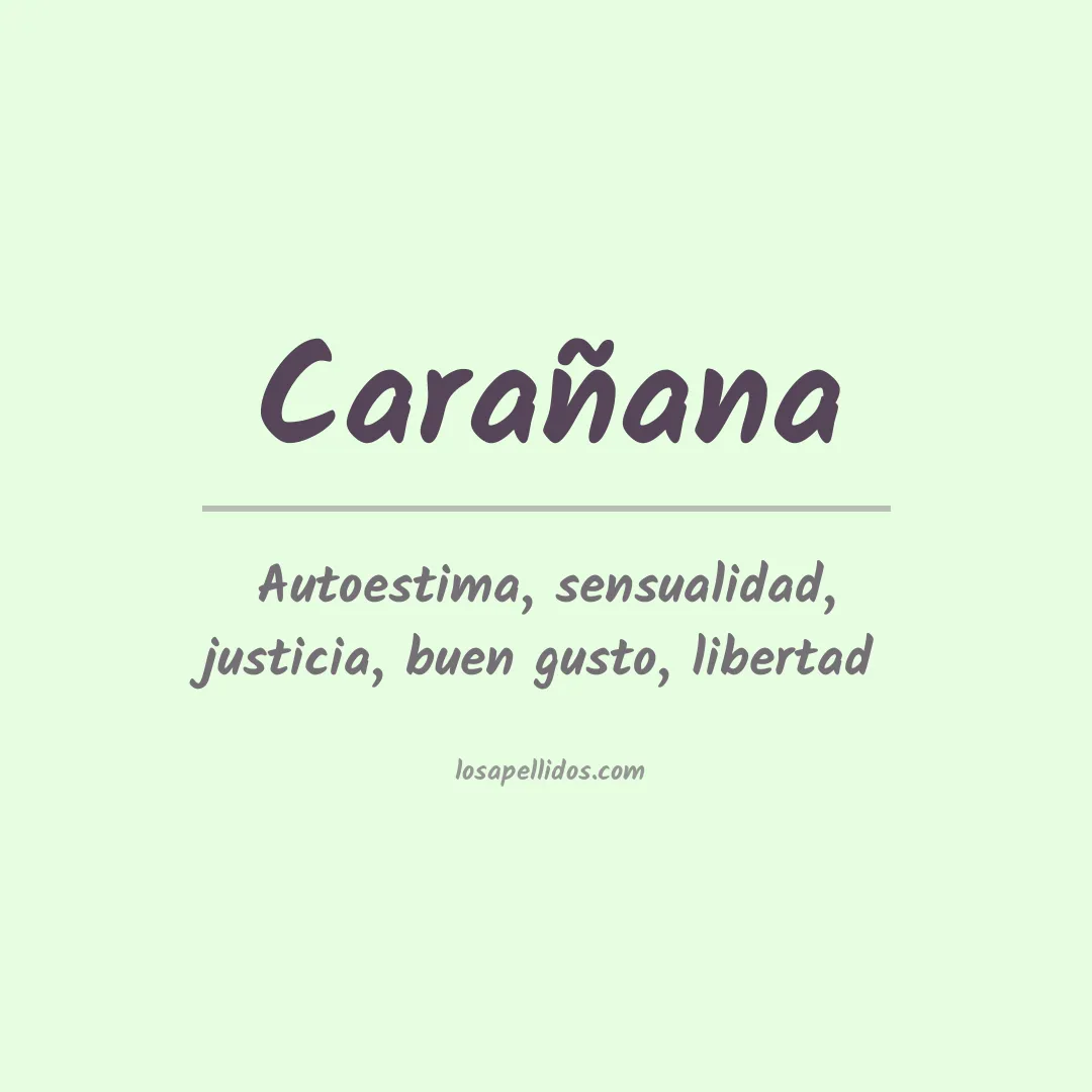 Apellido Carañana
