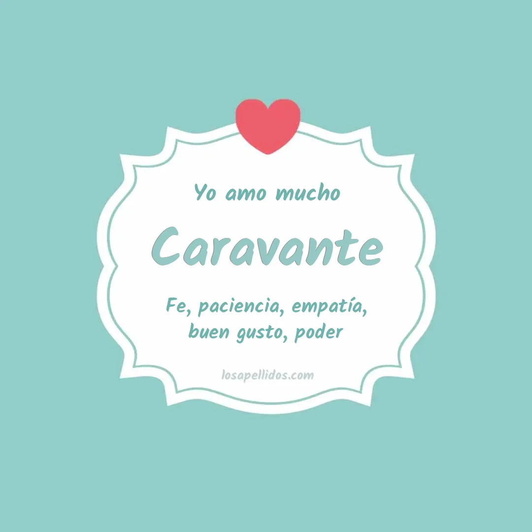 Yo amo mucho Caravante