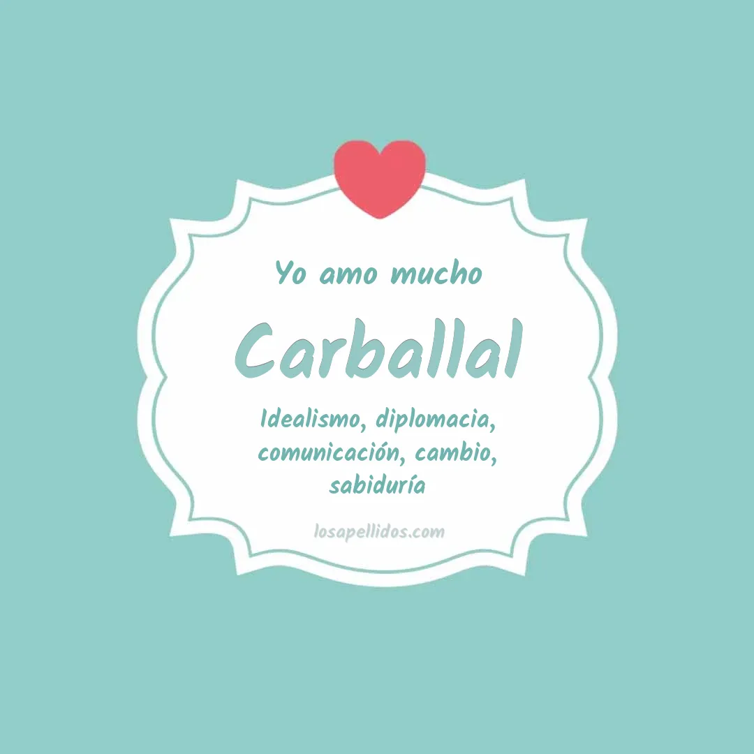 Yo amo mucho Carballal