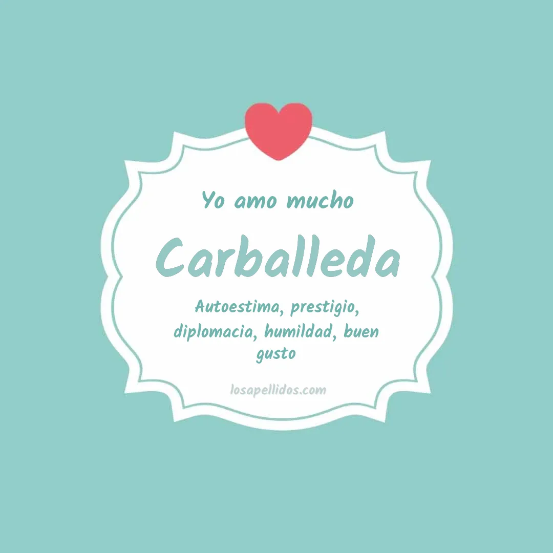 Yo amo mucho Carballeda