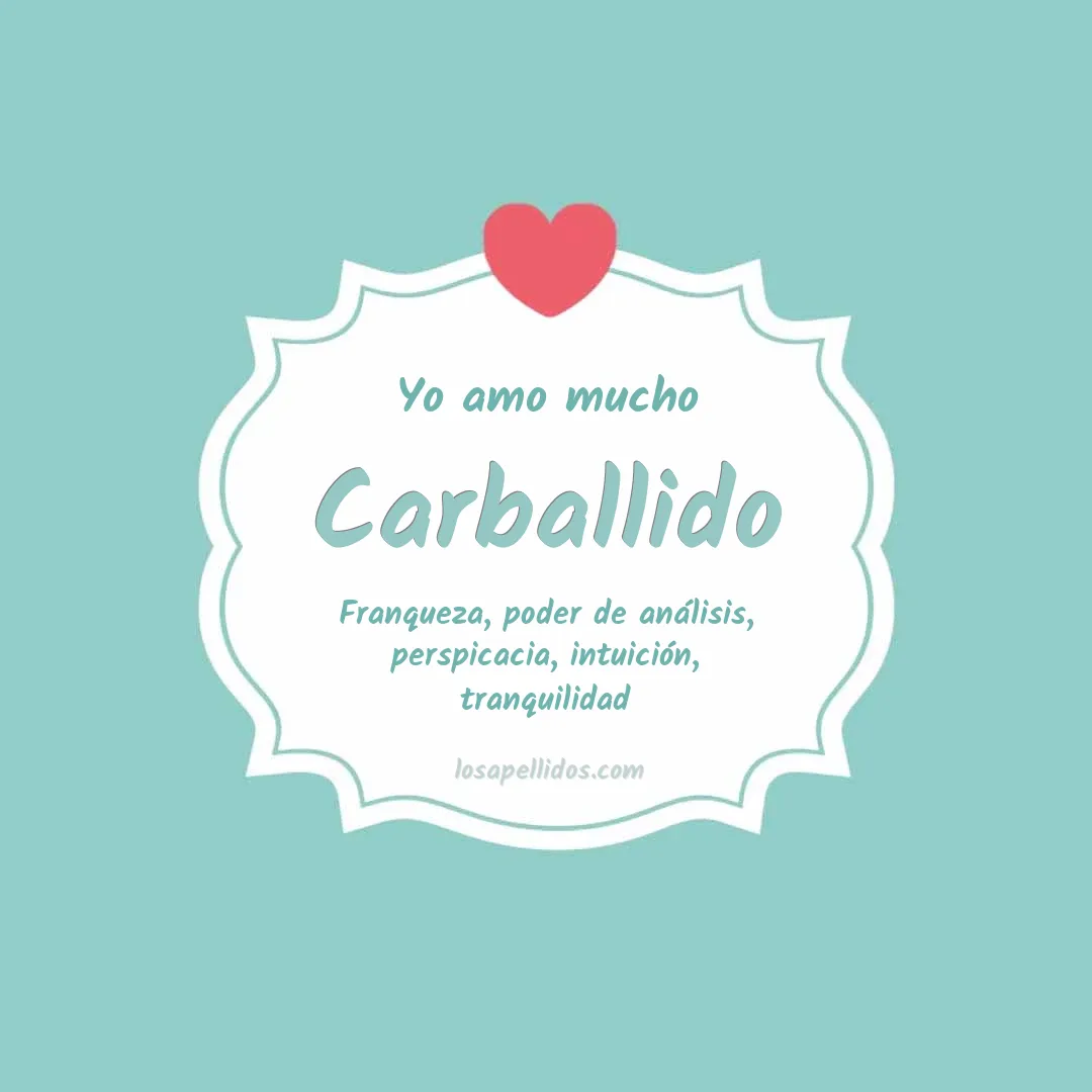Yo amo mucho Carballido
