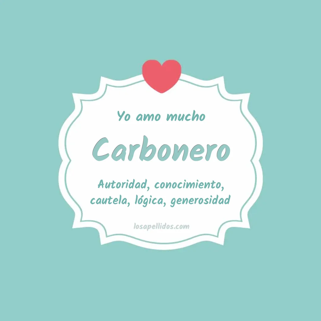 Yo amo mucho Carbonero