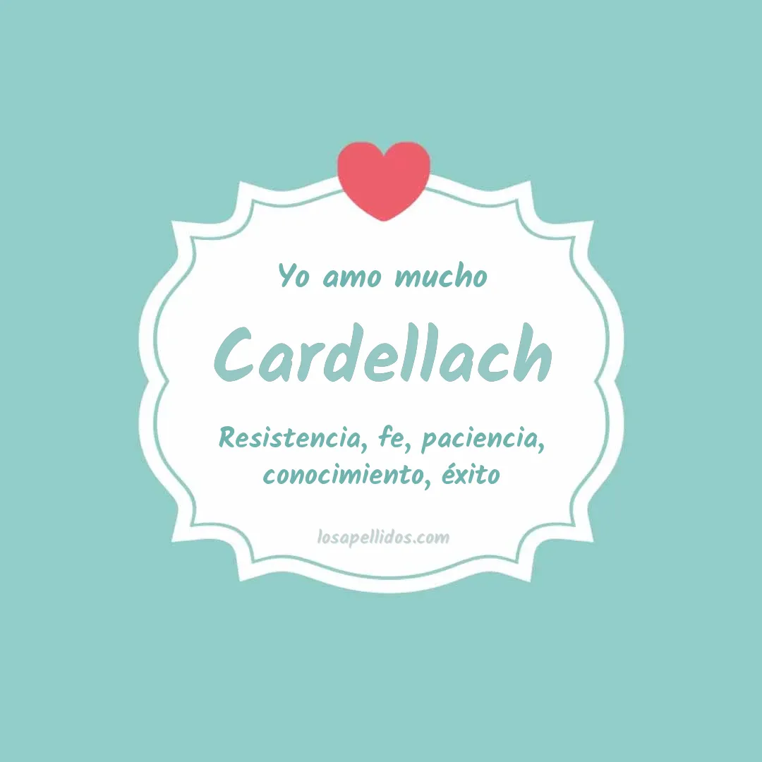 Yo amo mucho Cardellach