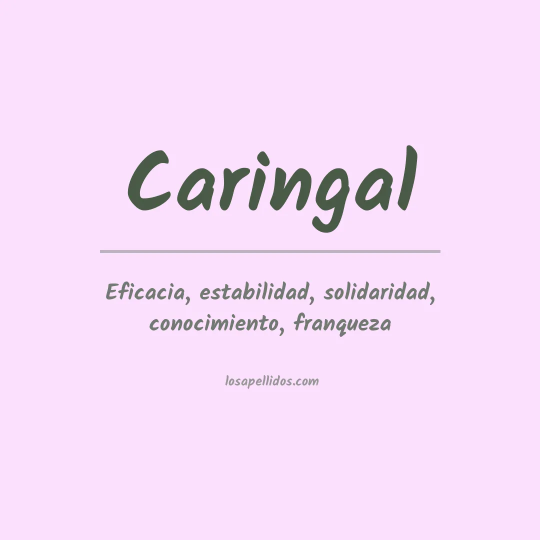 Apellido Caringal