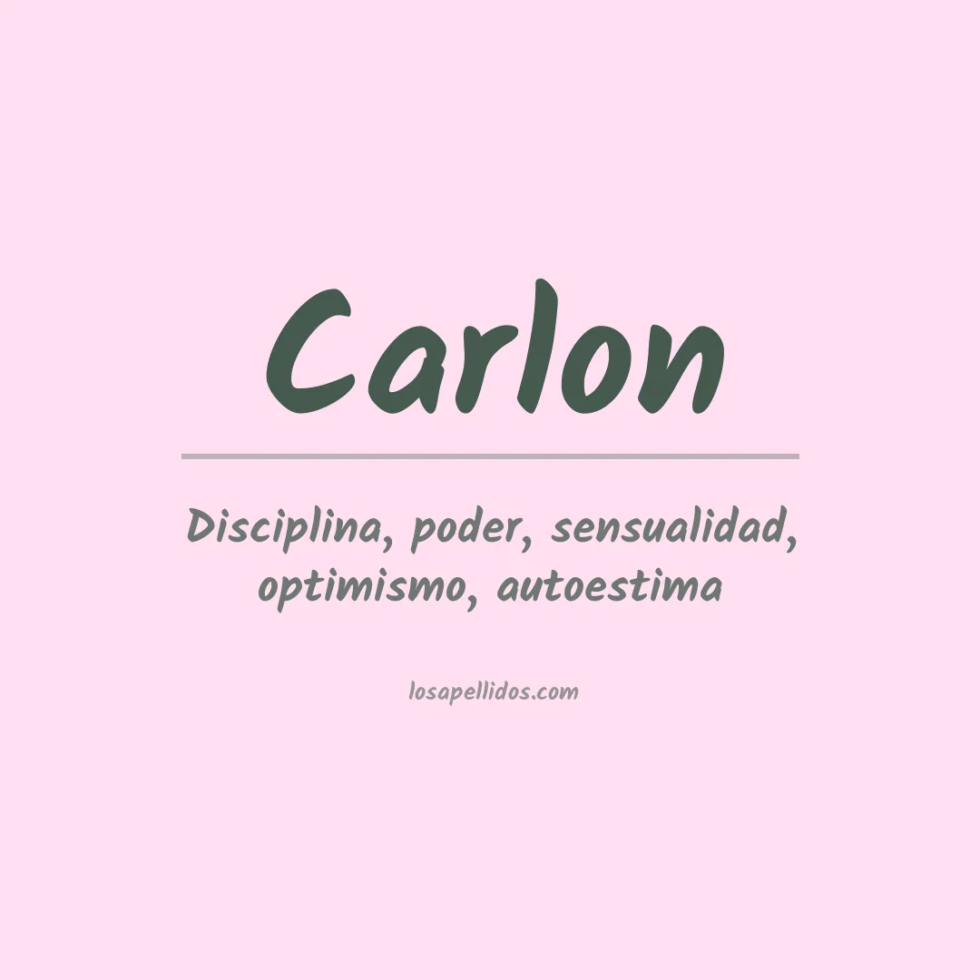 Apellido Carlón