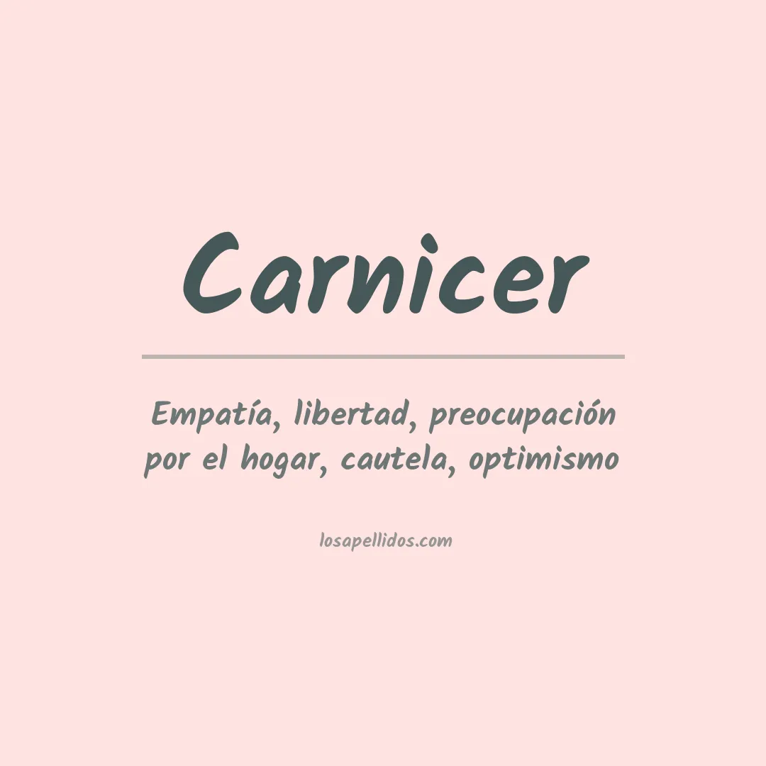Apellido Carnicer