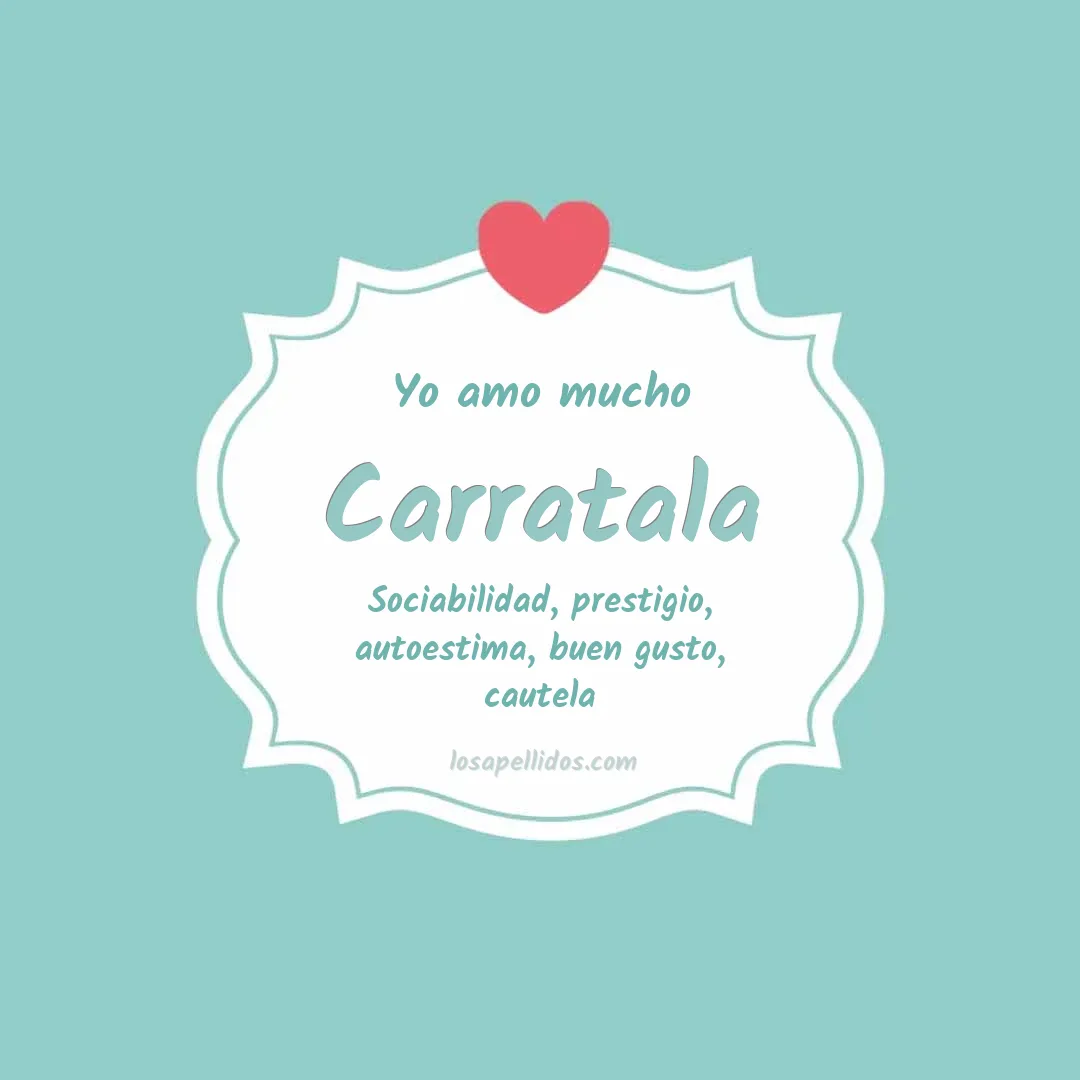 Yo amo mucho Carratala