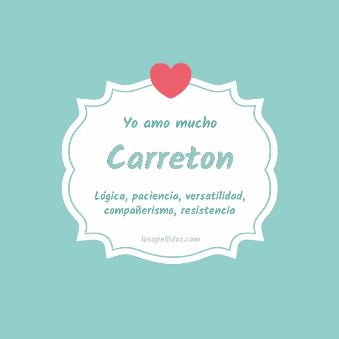 Yo amo mucho Carreton