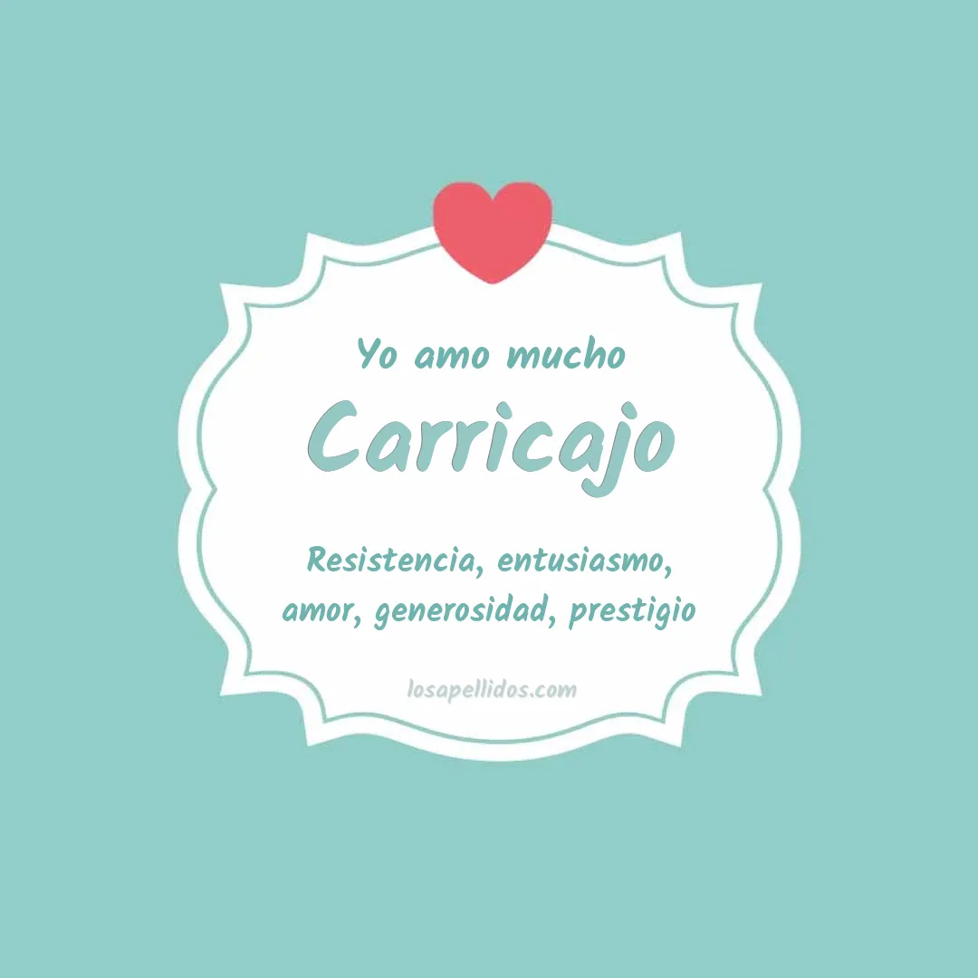 Yo amo mucho Carricajo