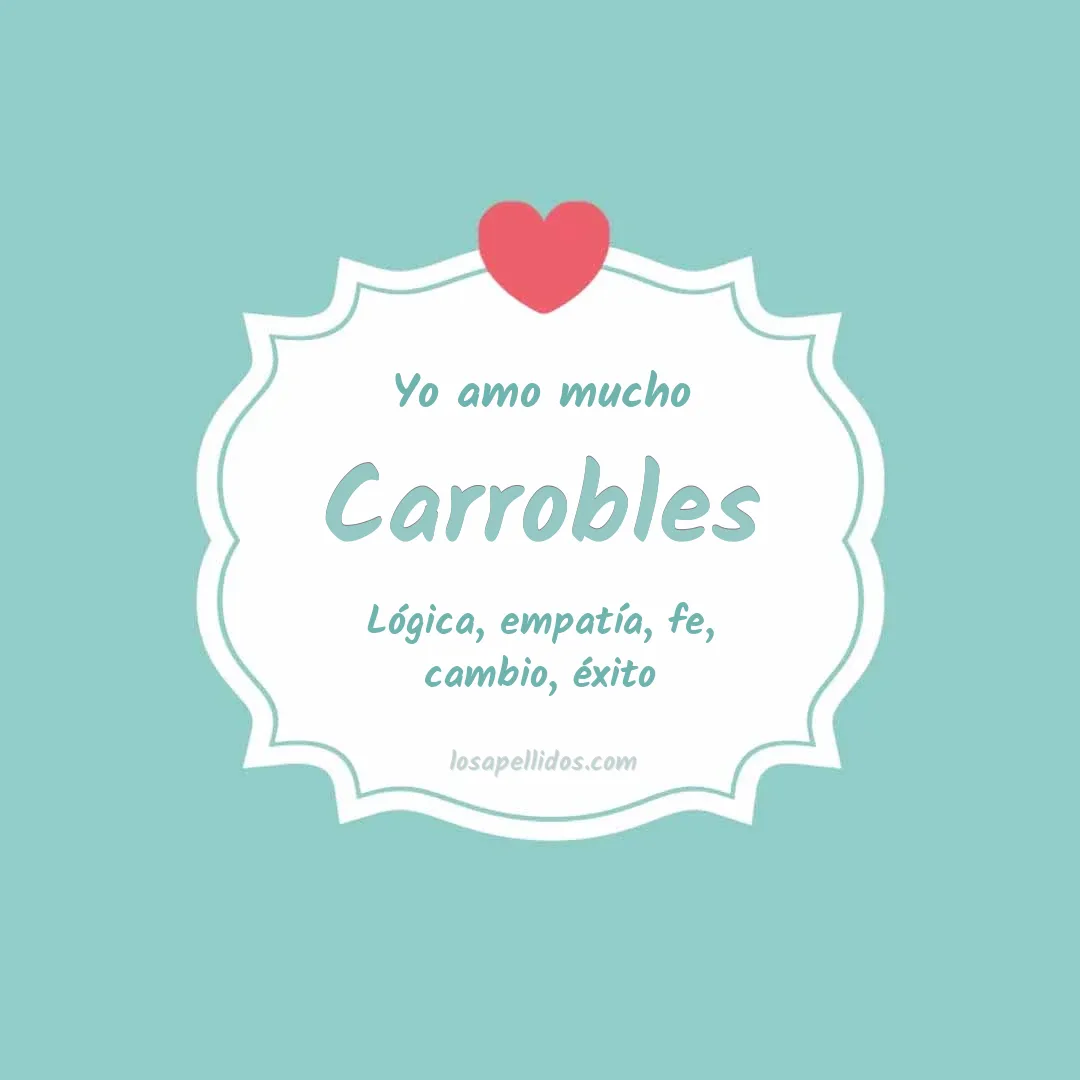 Yo amo mucho Carrobles