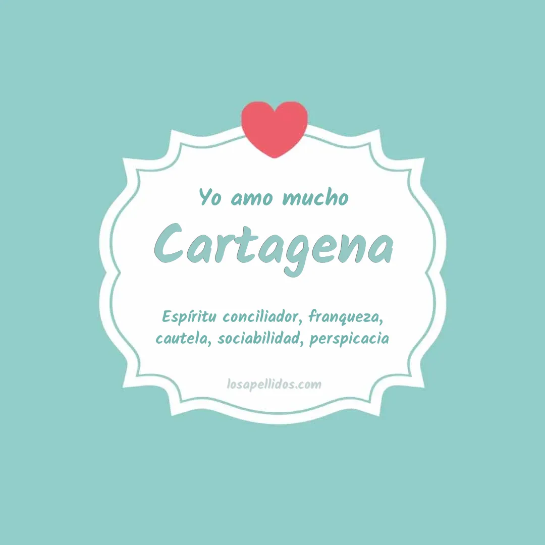 Yo amo mucho Cartagena