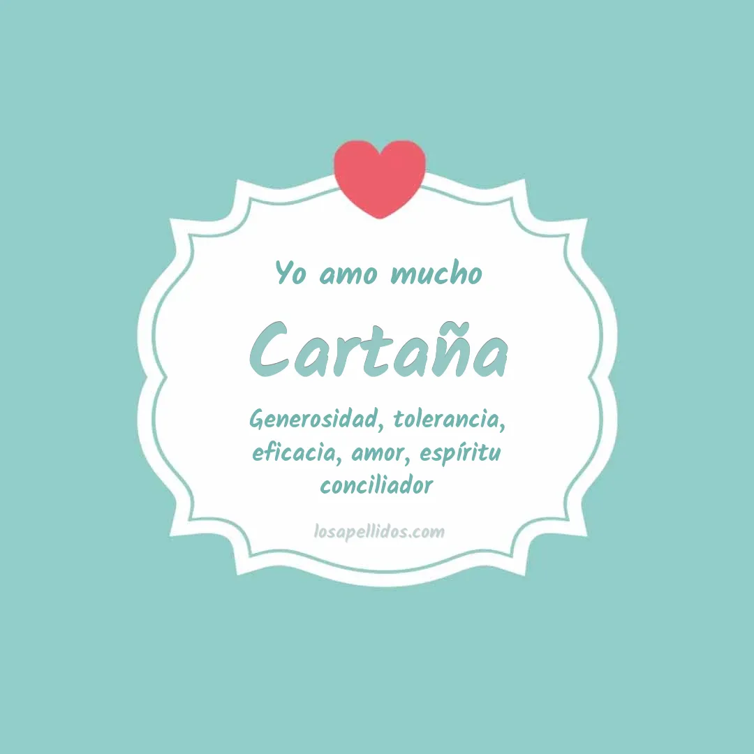 Yo amo mucho Cartaña