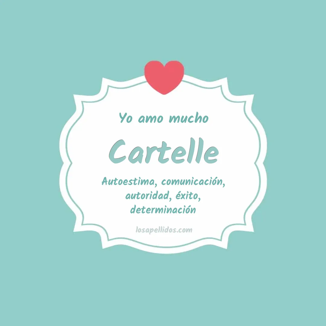Yo amo mucho Cartelle