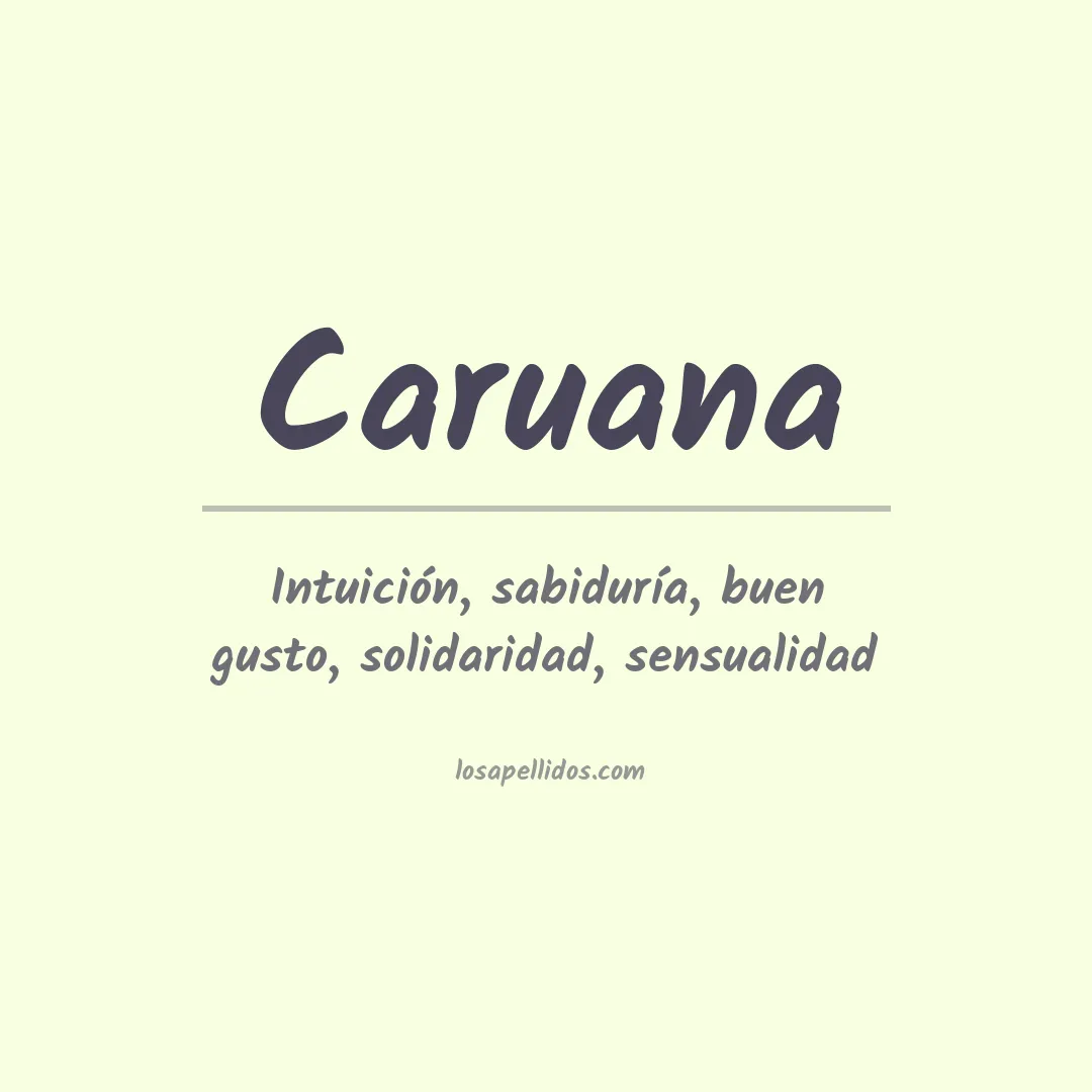 Apellido Caruana