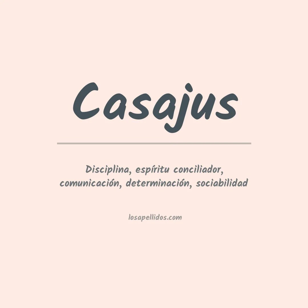 Apellido Casajus
