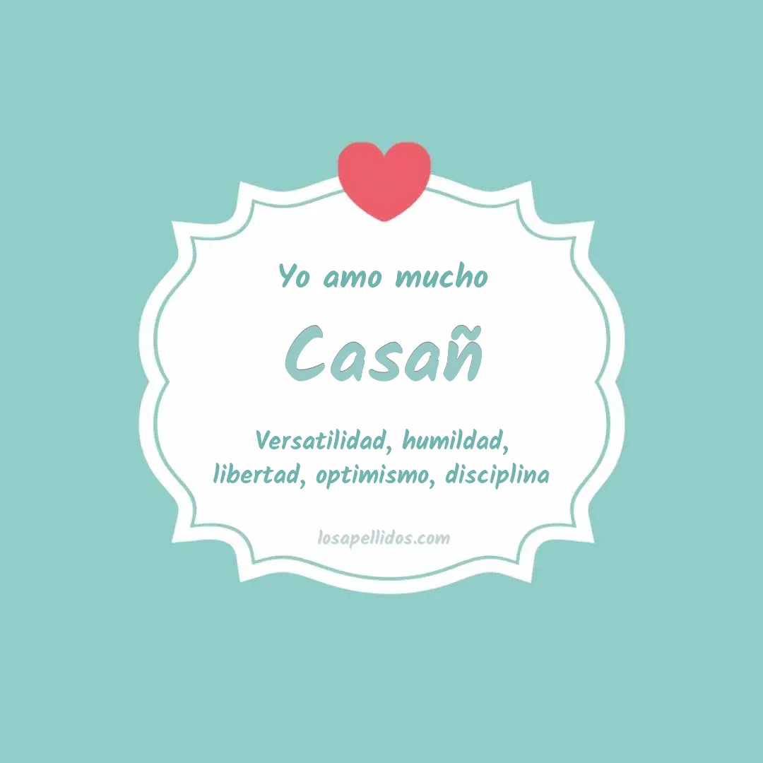 Yo amo mucho Casañ