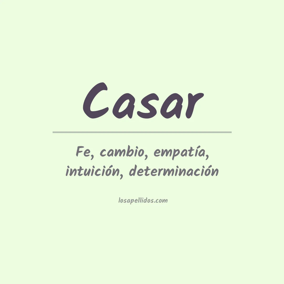 Apellido Casar