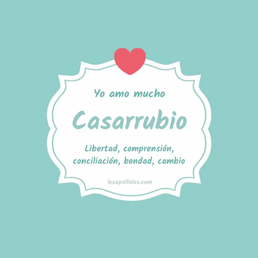 Yo amo mucho Casarrubio