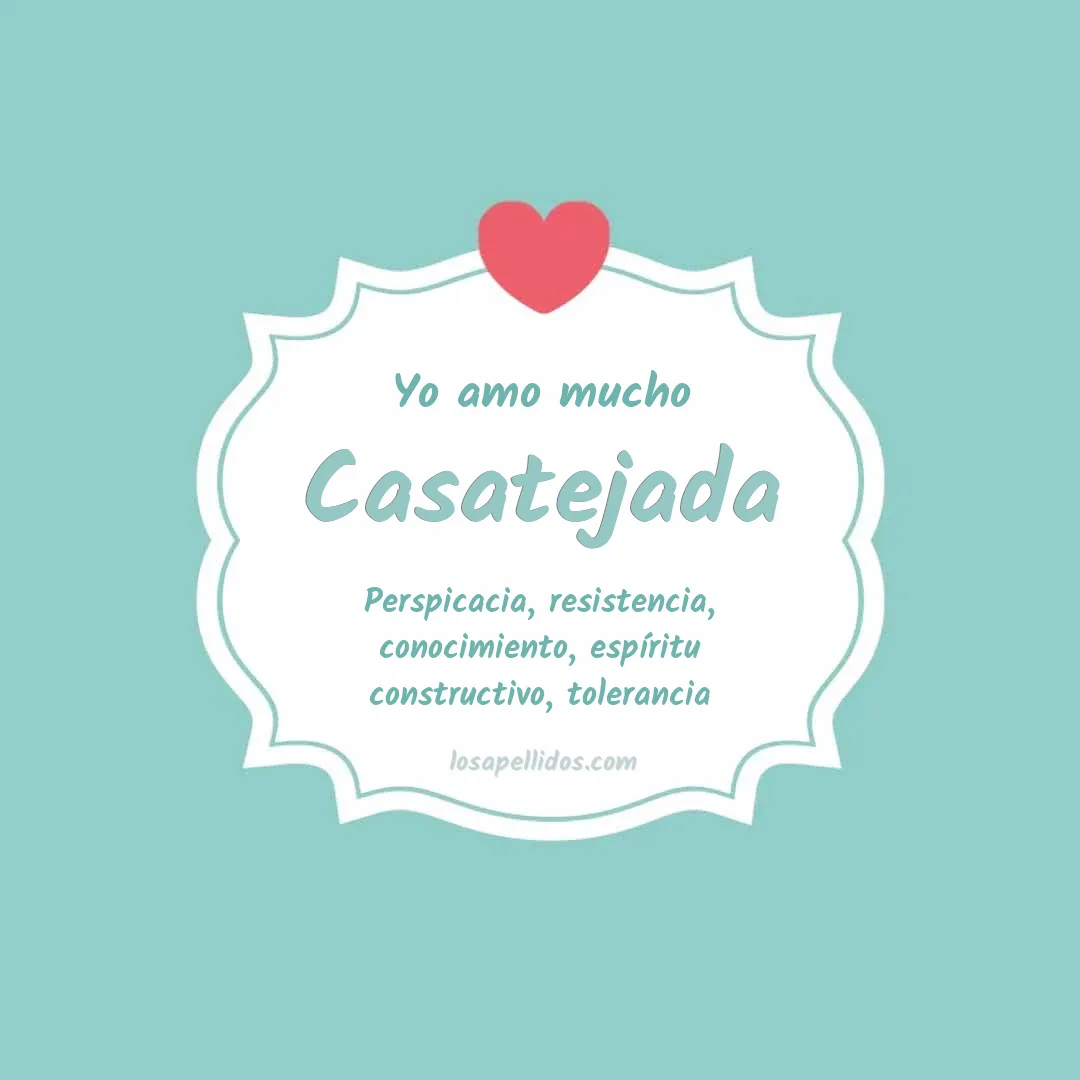 Yo amo mucho Casatejada
