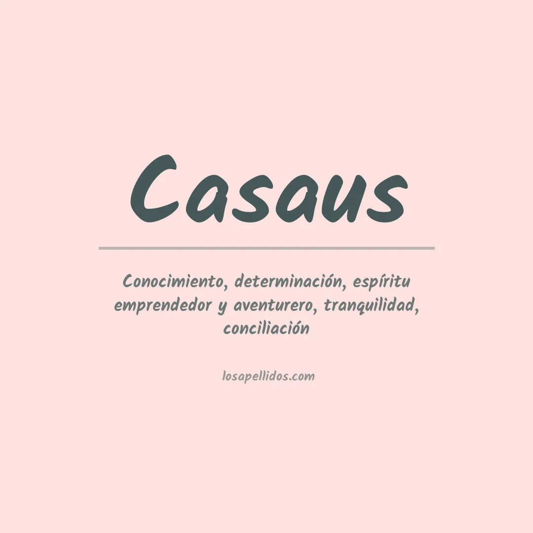 Apellido Casaus