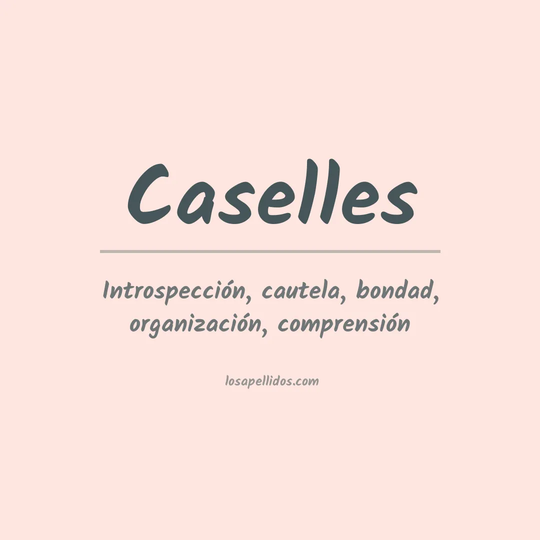 Apellido Caselles
