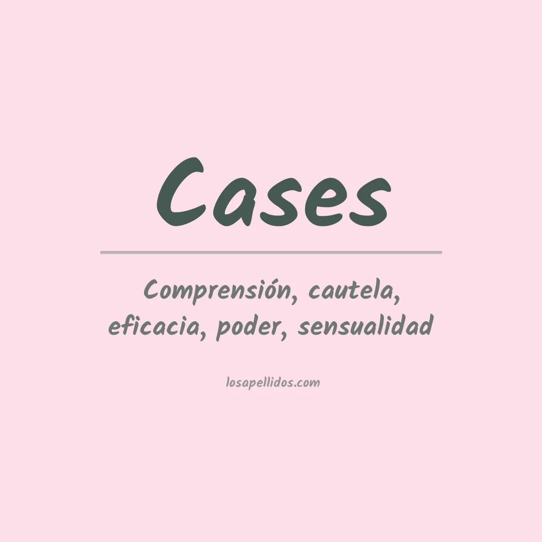 Apellido Cases