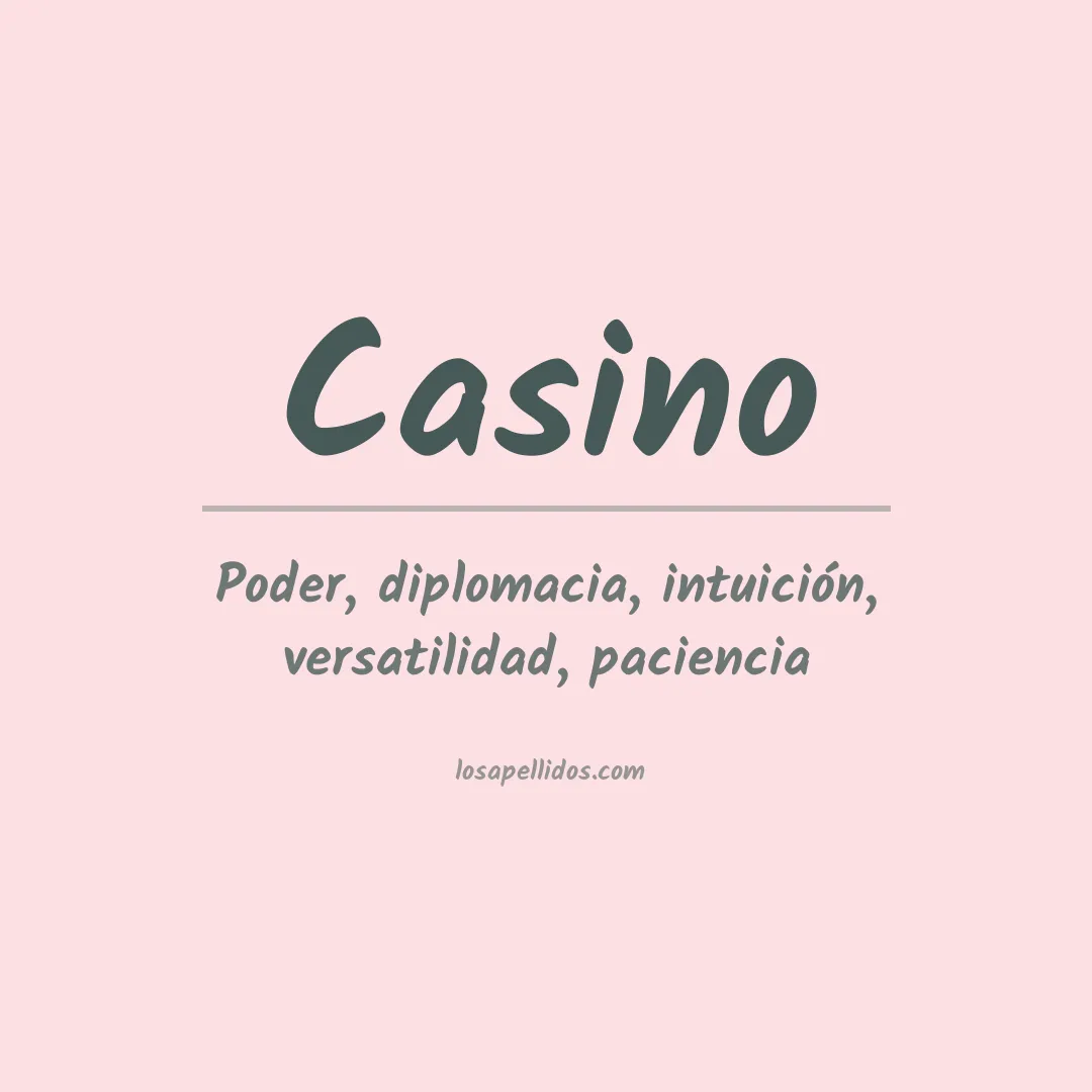 Apellido Casino