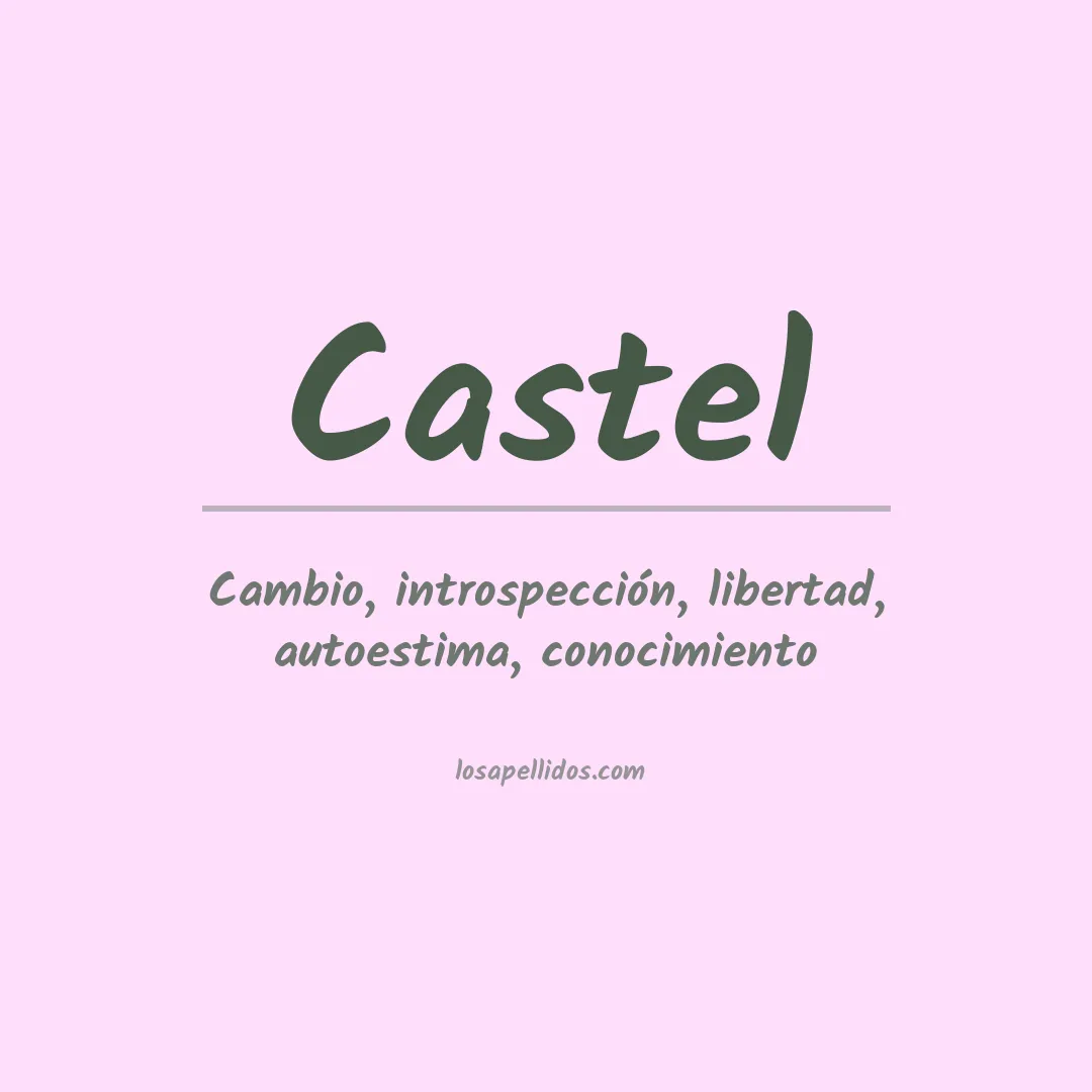 Apellido Castel