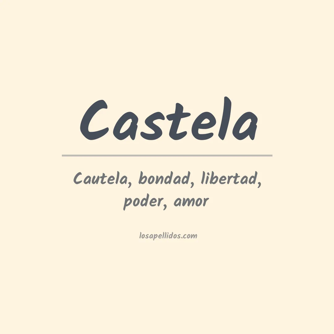 Apellido Castela