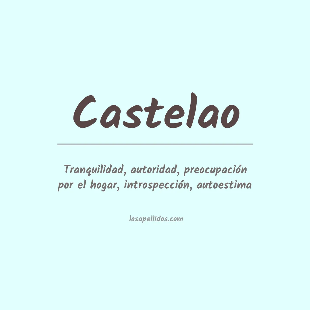 Apellido Castelao