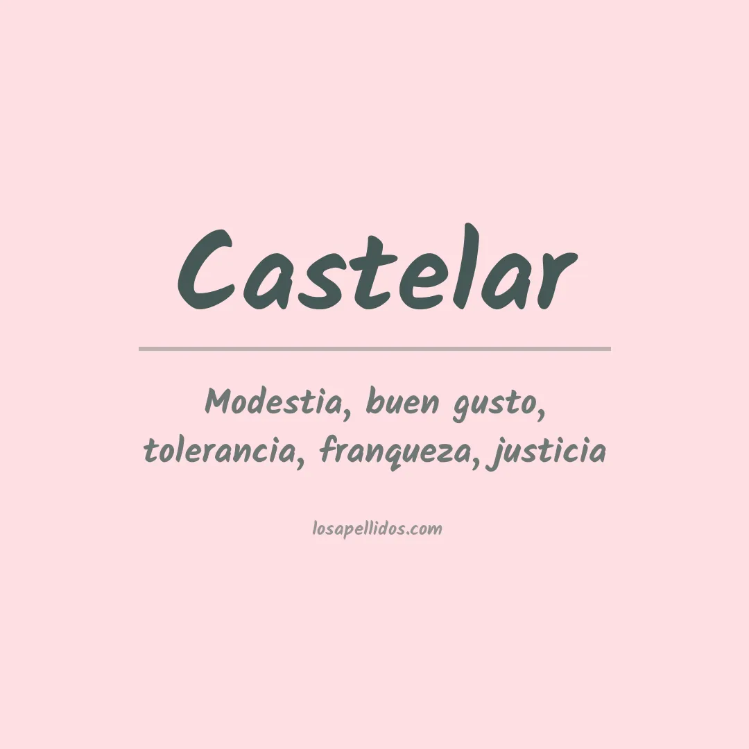Apellido Castelar