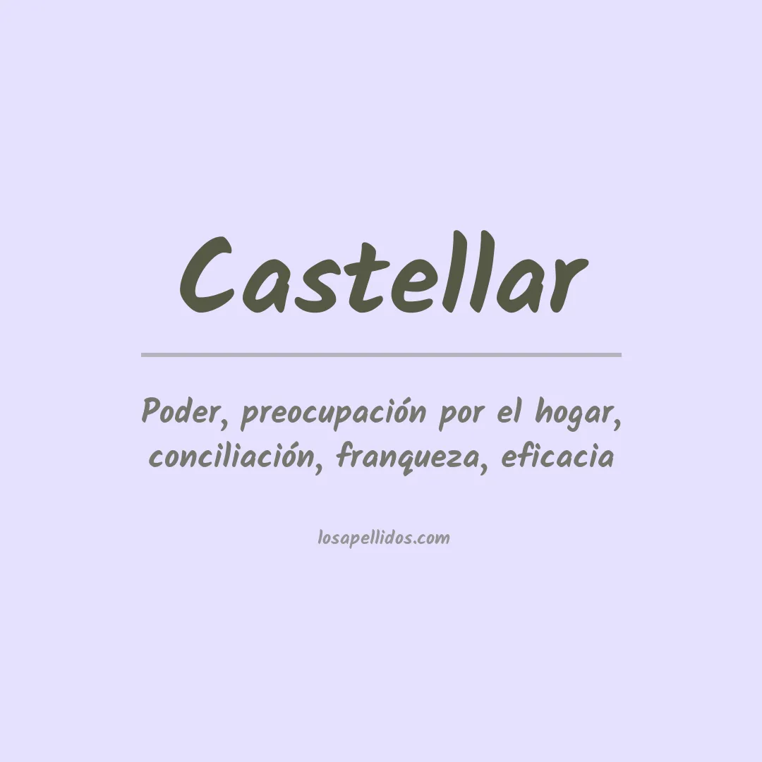 Apellido Castellar