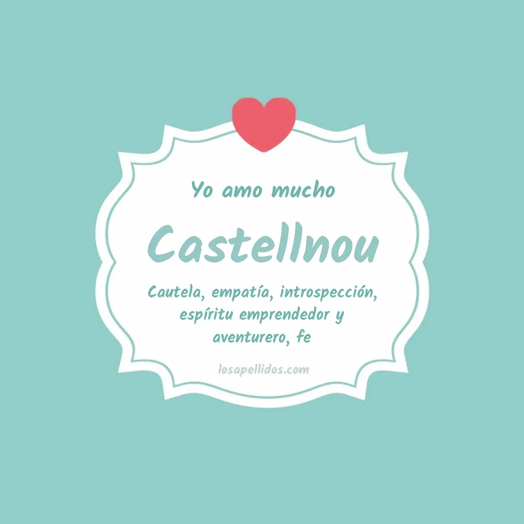 Yo amo mucho Castellnou